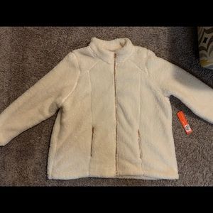 Adrienne Vittadini Sport Furry Jacket 3X